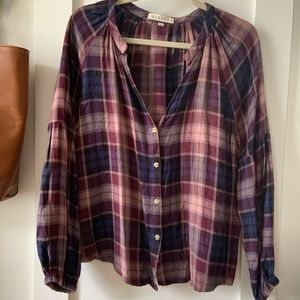 Women’s small button down top